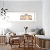 Lightsin NestLine Handwoven Shallow Pendant Lamp