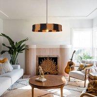 Lightsin Handwoven Paper Rope Pendant Light for a Warm Modern Glow