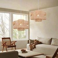 Lightsin Handcrafted Rattan Pendant Lamp for a Warm Touch