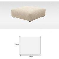 Cottonfy Corduroy Modular Wide Seat Chaise Sofa Block