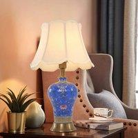 Lightsin Elegant Handcrafted Ceramic Table Lamp Collection with Floral Design