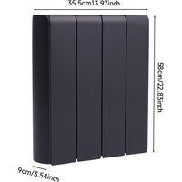 Ceramic Electric Radiator with Wi‑Fi & LCD Touch White or Matte Black (700 W/1000 W/1500 W/2000 W)