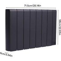 Ceramic Electric Radiator with Wi‑Fi & LCD Touch White or Matte Black (700 W/1000 W/1500 W/2000 W)