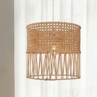 Lightsin Wabi-Sabi Style Hand-woven Rattan Pendant Light