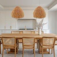 Lightsin Japanese Scarecrow Rattan Pendant Light