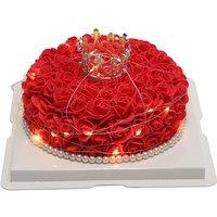 Eternal Rose Cake Replica Gift Set - Red
