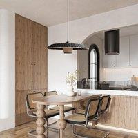 Lightsin Stylish Two-Tone Handwoven Pendant Light Fixture