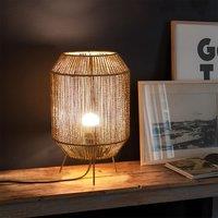 Lightsin Handcrafted Paper Rope Table Lamp Perfect for Living Rooms
