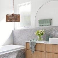 Lightsin Boho Paper Rope Iron Pendant Light for Cozy Interiors