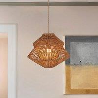 Lightsin Rustic Paper Rope Iron Pendant Light