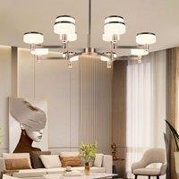 Lightsin Aluminum Acrylic Chandelier with Three-Color Changing