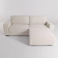 Comfort Sofa and Ottoman Set with Footstool Plastic Legs