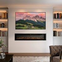 Easy Fit Aluminium Media Wall Frame | DIY Installation & Fast UK Delivery