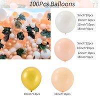 100pcs Wedding Birthday Background Wall Scene Decoration Balloon Combination Set 4