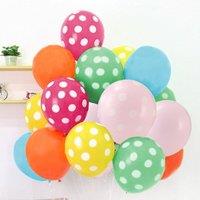 60pcs Wedding and Birthday Decoration Polka Dot Balloon Set 1