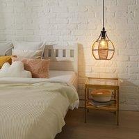 Lightsin Woven Paper Rope Pendant Light for Cozy Elegance and Timeless Charm
