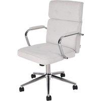Vintage Executive Office Chair with PU Leather or Chenille Upholstery