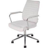 Vintage Executive Office Chair with PU Leather or Chenille Upholstery