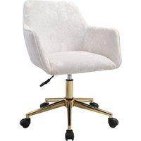 Premium Italian Velvet Accent Chair with Gold Base