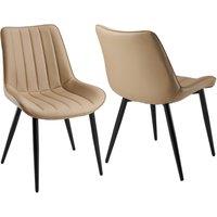 Modern Upholstered Dining Chair Set Standard Size