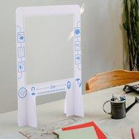 Protective Screen with Acrylic Window