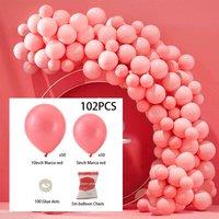 Macaron Solid Colour Balloon Garland Kit for Wedding & Party Styling 5m Chain with Glue Dots