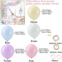 Wedding & Birthday Balloon Garland Kit Multi-Colour Macaron, Metallic & Polka Dot Series