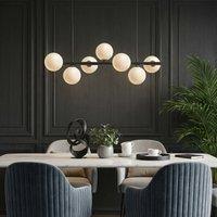 Lightsin Cumulus - Modern Metal Chandelier with LED White Shade