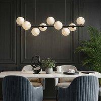 Lightsin Cumulus - Modern Metal Chandelier with LED White Shade