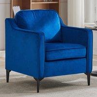 Upholstered Accent Chair (Model 05) With Detachable Pillows & Reinforced Frame