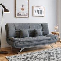 Shell Shaped Convertible Sofa Bed with Dual Functionality