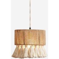 Lightsin Modern Creative Bohemian Fringe Hemp Rope Pendant Light