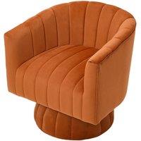 Channel-Tufted Swivel Barrel Chair Collection
