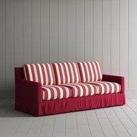 Cottonfy Country Check Sofa with Removable Skirted Covers