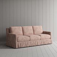 Cottonfy Country Check Sofa with Removable Skirted Covers
