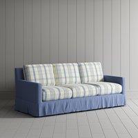 Cottonfy Country Check Sofa with Removable Skirted Covers