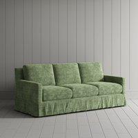 Cottonfy Country Check Sofa with Removable Skirted Covers