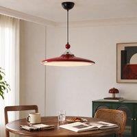 Lightsin Red Iron Pendant Light | Colour-Changing E27 Ceiling Lamp