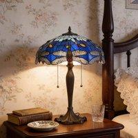 16 Inch Tiffany Table Lamp | Handcrafted Stained Glass Collection