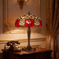 16 Inch Tiffany Table Lamp | Handcrafted Stained Glass Collection