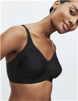 Total Support Embroidered Full Cup Bra B-G