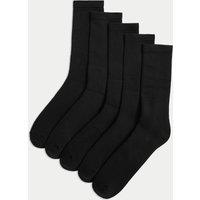 5pk Cool & Fresh Cotton Rich Cushioned Sports Socks