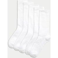 5pk Cool & Fresh Cotton Rich Cushioned Sports Socks
