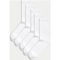 5pk Cool & Fresh Cotton Rich Cushioned Sports Socks