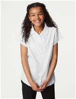2 Pack Girls Easy Iron Revere School Shirts (2-16 Yrs)