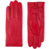 Leather Stitch Detail Gloves