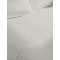 M&S Egyptian Cotton 230 Thread Count Crisp Duvet Cover Silver Grey