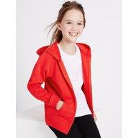 Unisex Cotton Hooded School Sweatshirt (2-16 Yrs)