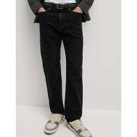 M&S Straight Fit Jeans with Stormwear Black