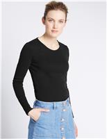 Pure Cotton Long Sleeve Top